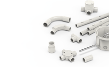 Conduits, Pipes & Fittings
and Accessories