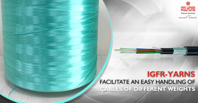 IGFR-Yarns Facilitate an easy handling of cables of different weight