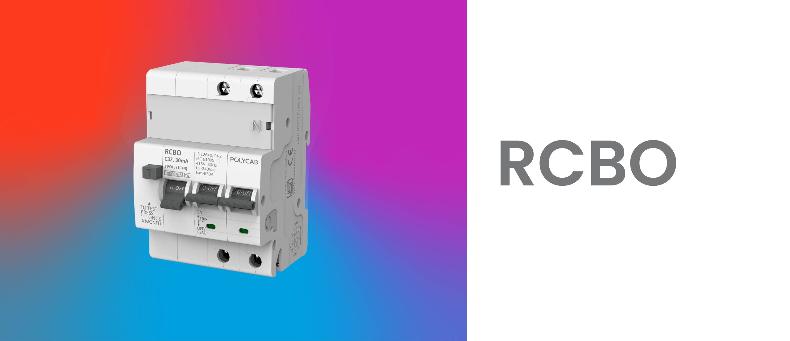 Polycab RCBO banner