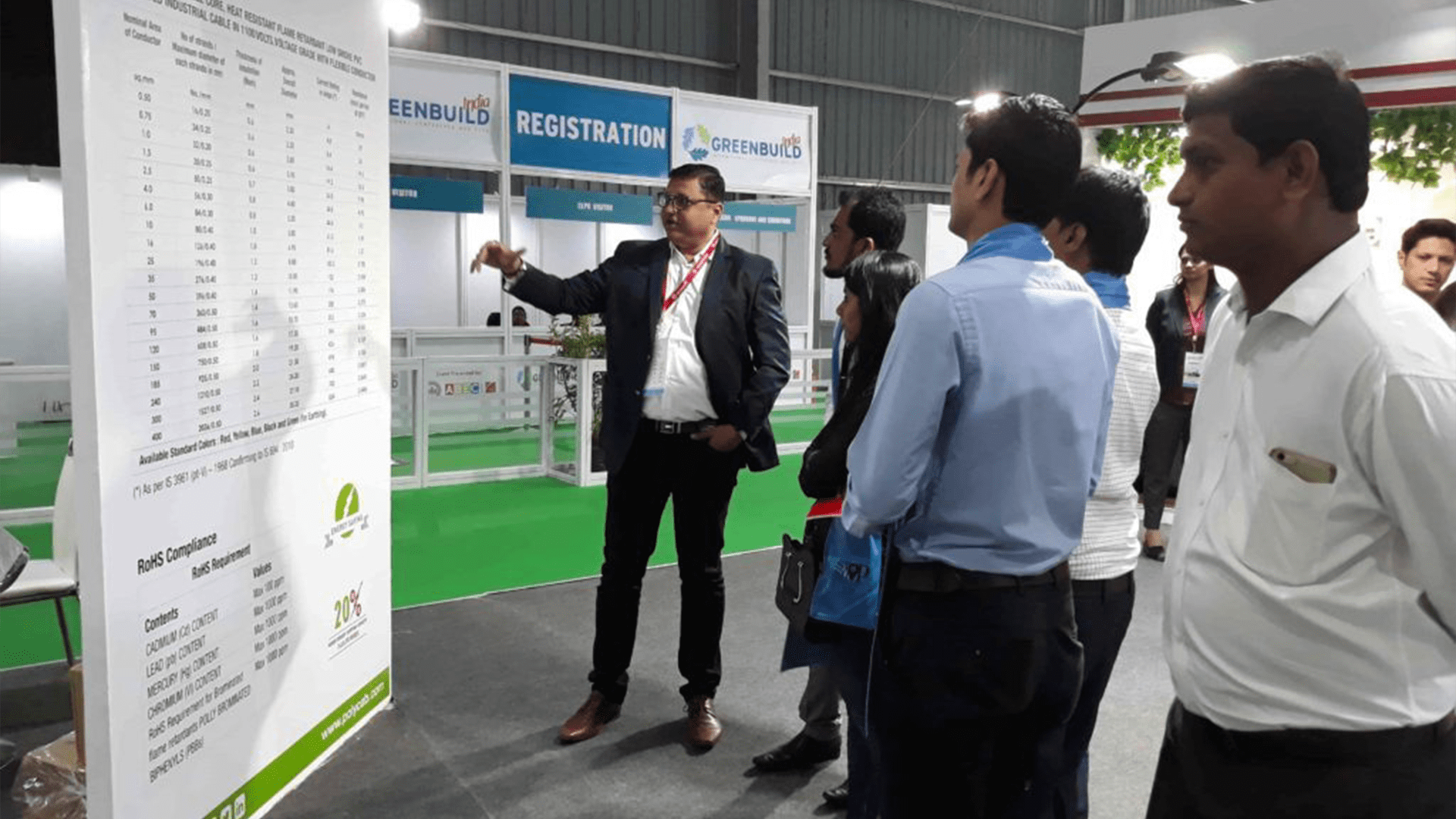 Polycab events green build exhibition 2017
