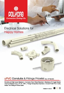 Polycab conduits and accessories products catalogue thumbnail